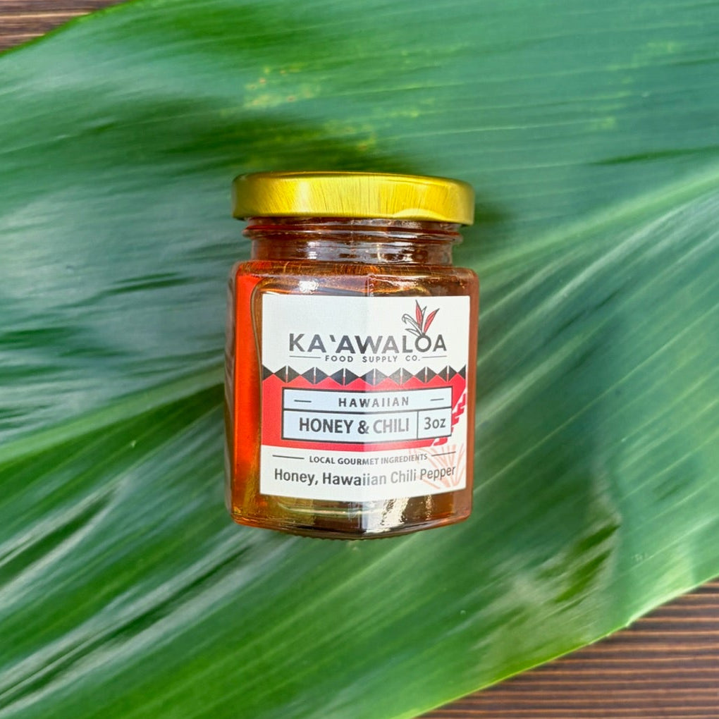 Hawaiian Chili Pepper Hot Honey